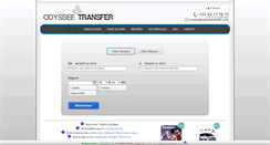 Desktop Screenshot of odysseetransfer.com